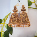 Temple jhumka gold