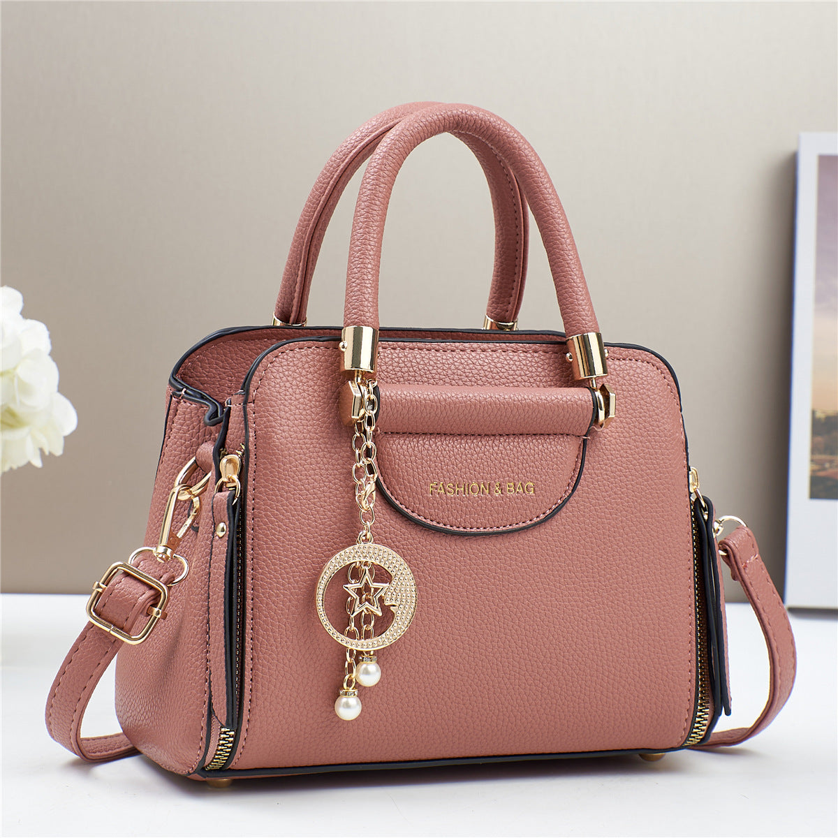 Fashionable Versatile Casual Western-style Minimalist Trendy High-end Large-capacity Light-luxury And Niche