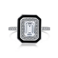 S925 Sterling Silver Ring Necklace And Earring Suit