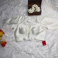 Readymade off white blouse