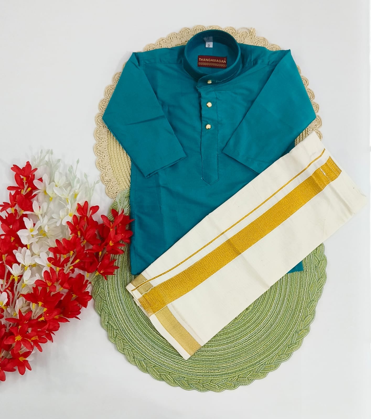 Traditional Kurta and Dhoti set