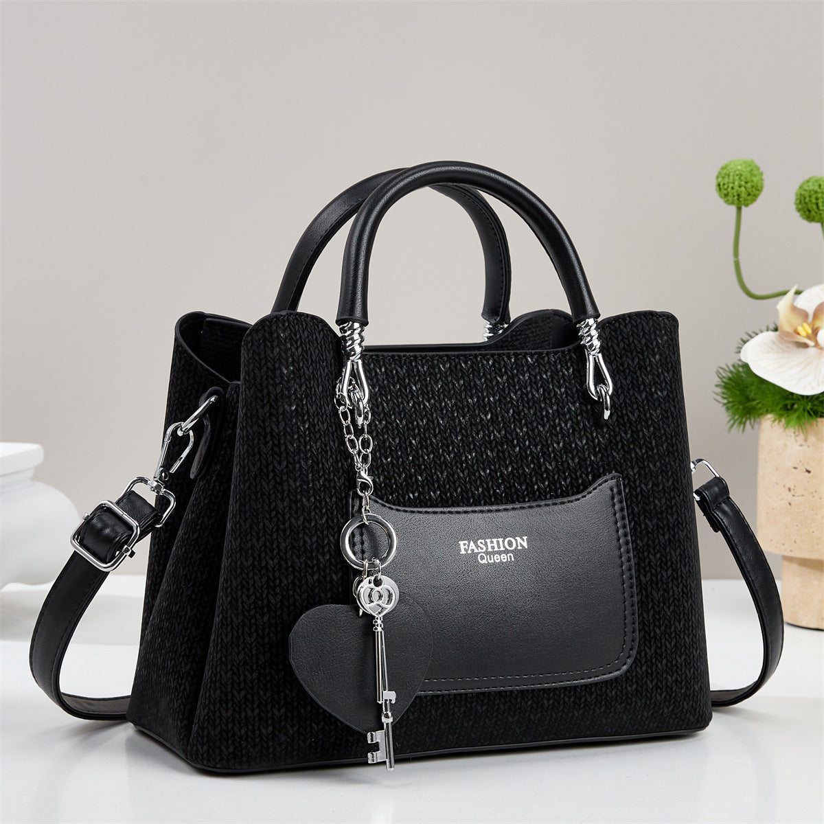 Simple Large Capacity Casual Shoulder Messenger Bag