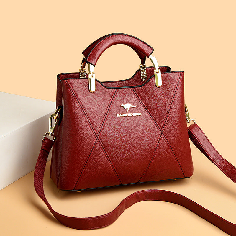 Womens Versatile High-Capacity Tote And Shoulder Bag