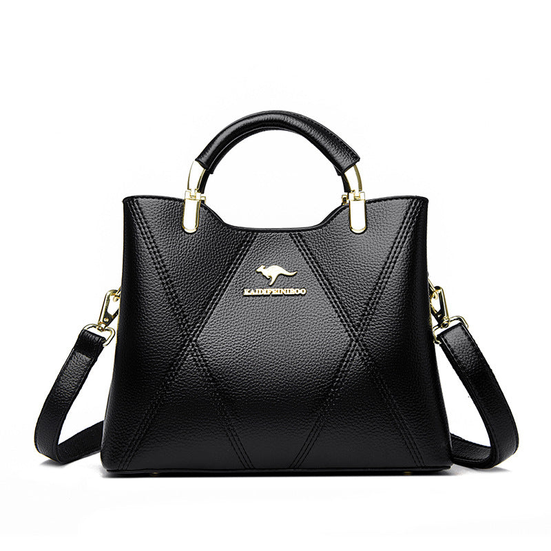 Womens Versatile High-Capacity Tote And Shoulder Bag
