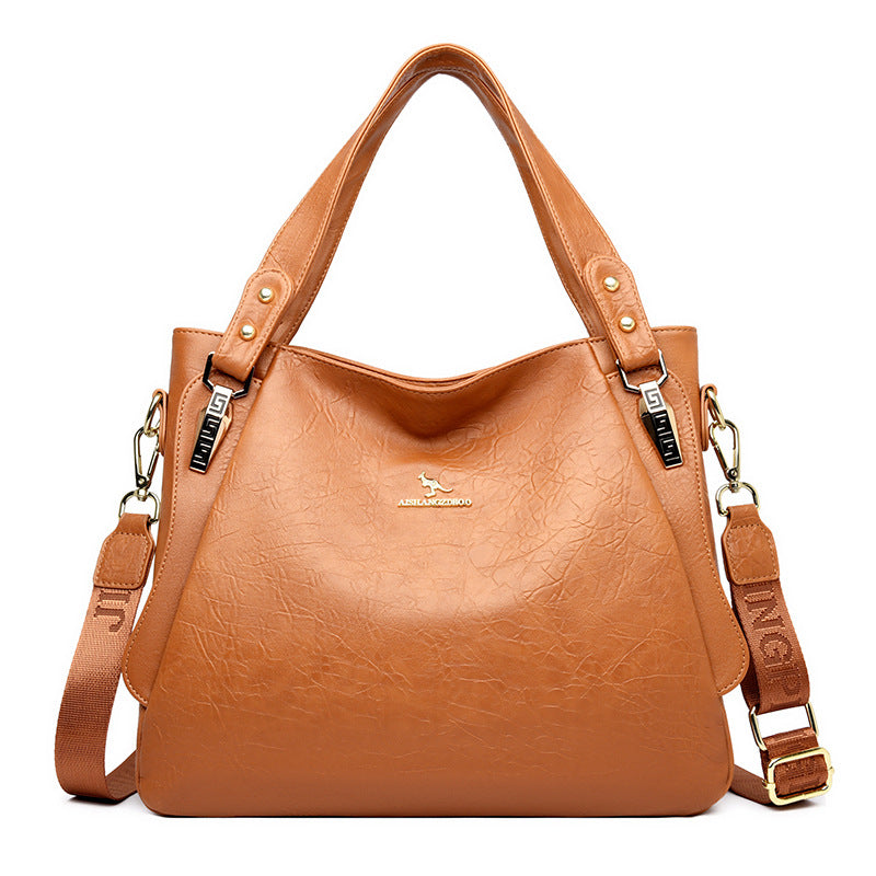 High-Capacity Niche-Design Tote Bag Elegant Shoulder Bag For Midlife Moms