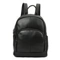 Elegant And Casual Leather Womens Backpack