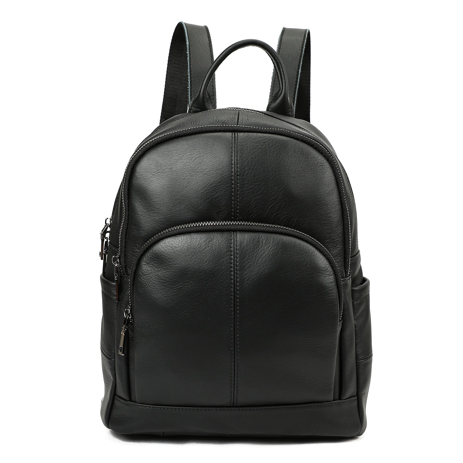 Elegant And Casual Leather Womens Backpack