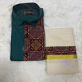 Premium Men’s Traditional Dhoti and Full Sleeve Shirt Set