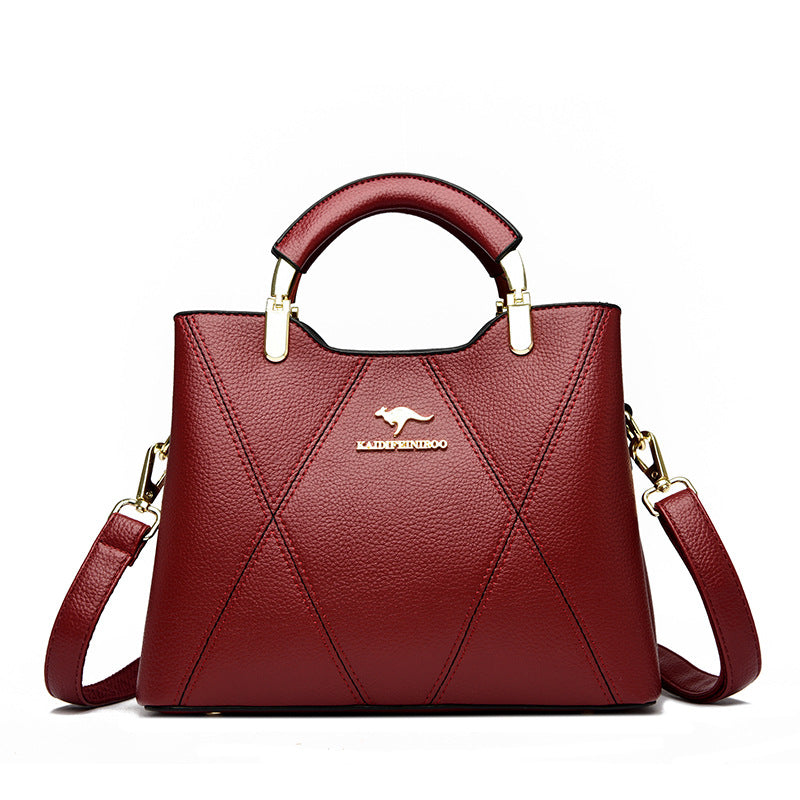 Womens Versatile High-Capacity Tote And Shoulder Bag