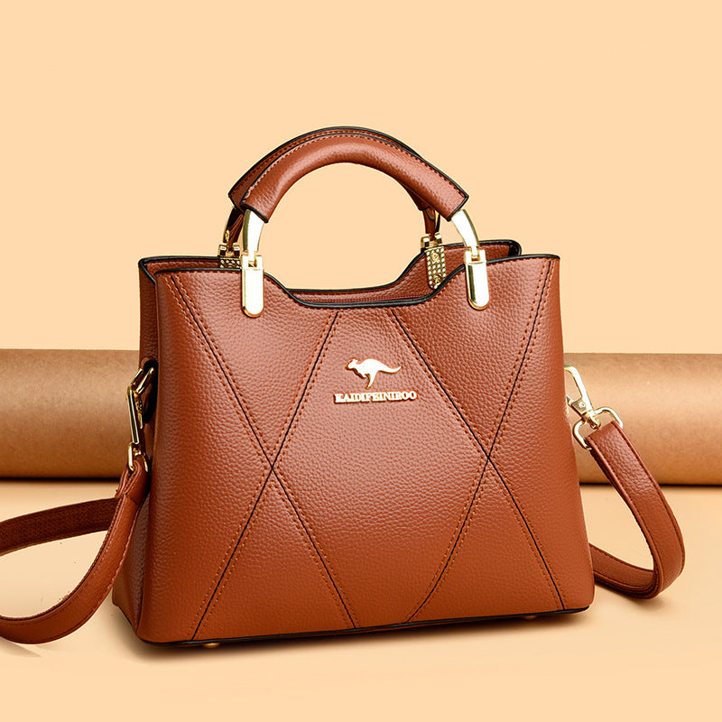 Womens Versatile High-Capacity Tote And Shoulder Bag