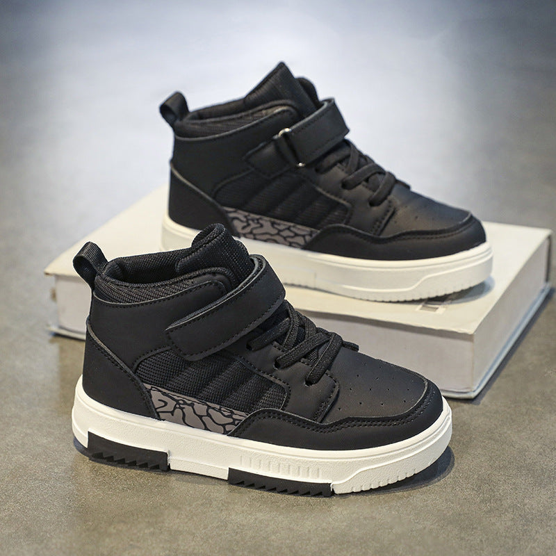 Children's Sneakers High-top Boys' Sports Casual Shoes