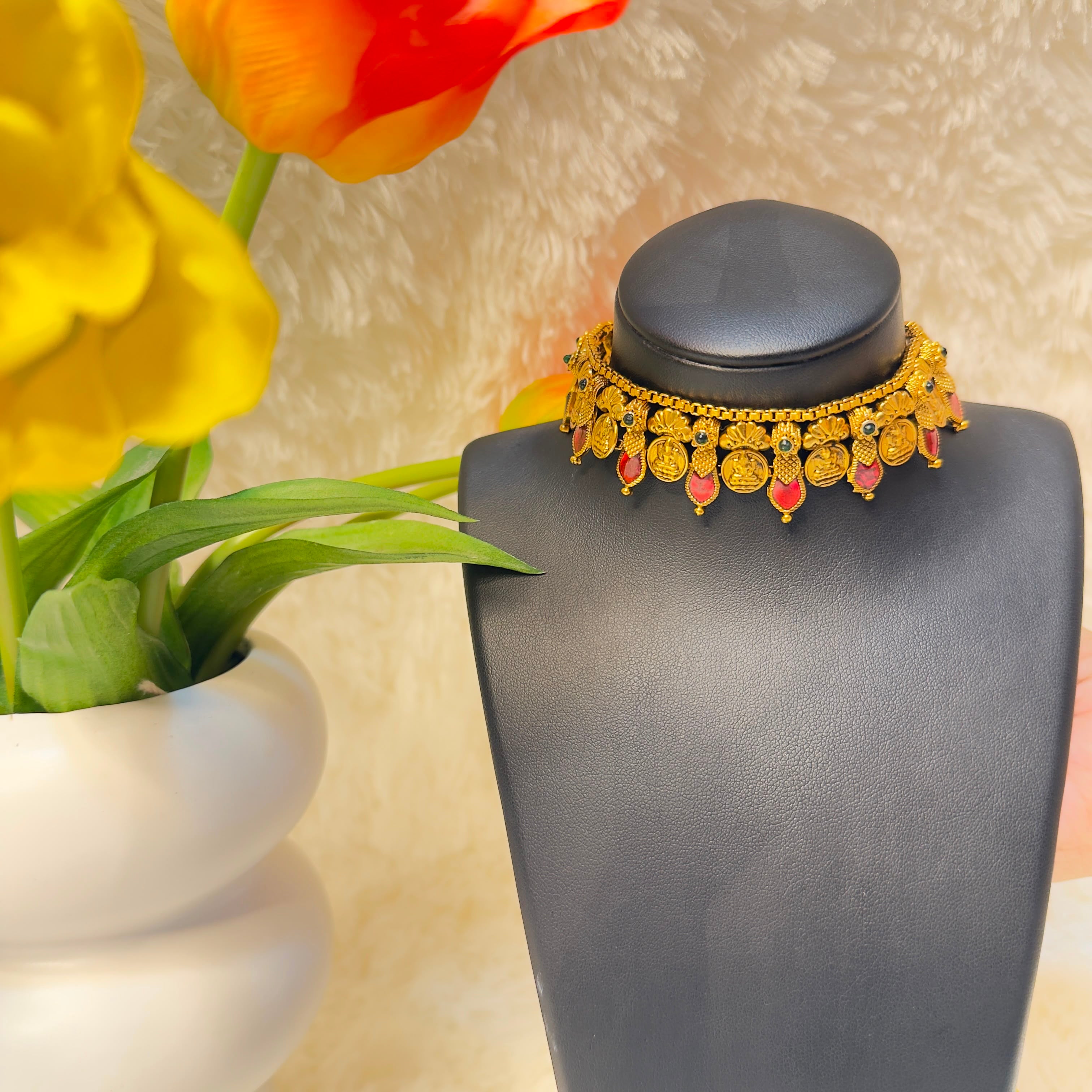 Exquisite Temple Choker Collection