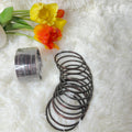 Brown shade glass bangles