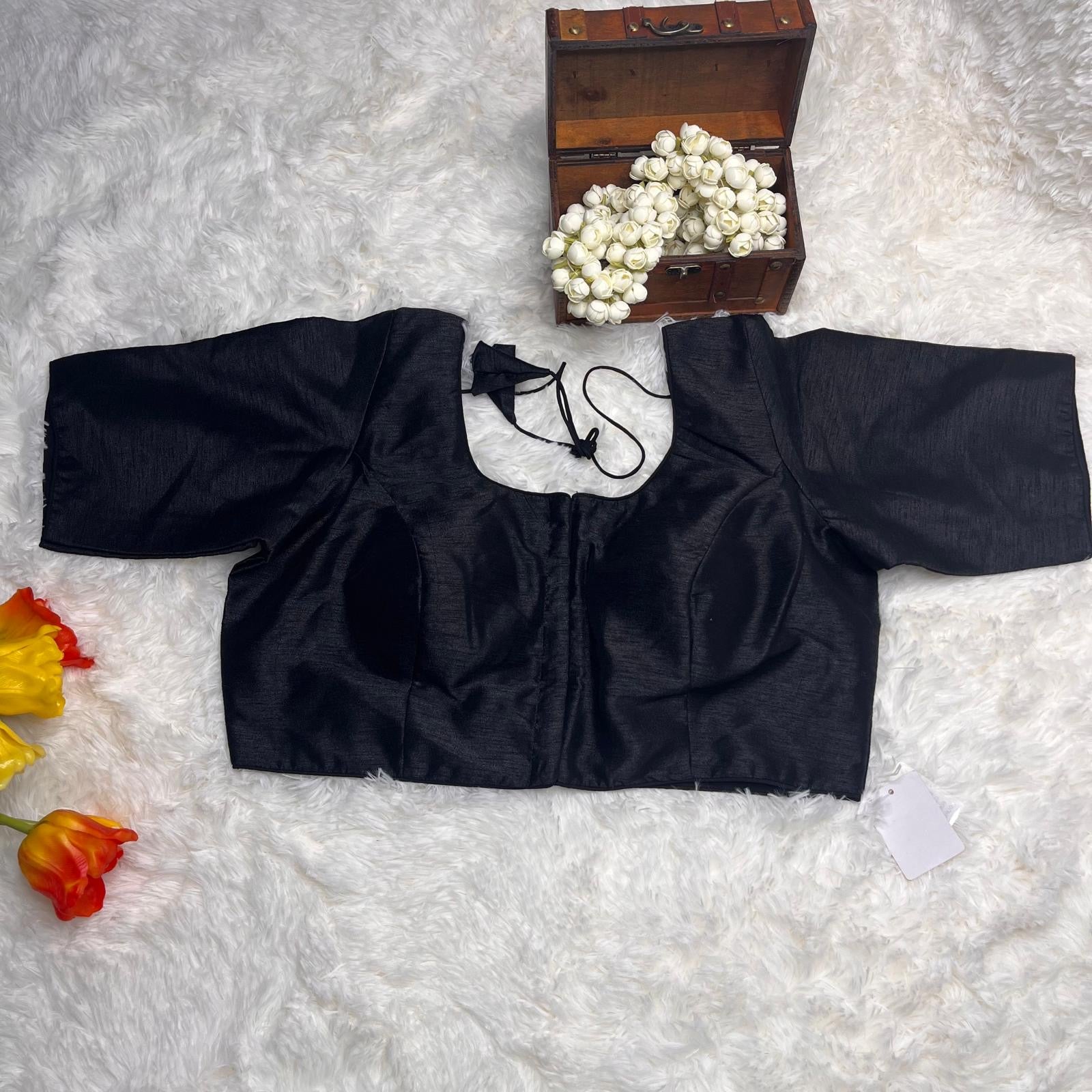Readymade black blouse