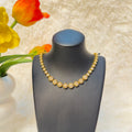 Elegant American Diamond Tennis Necklace- white