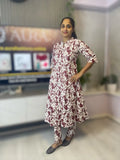 Co-ord set maroon