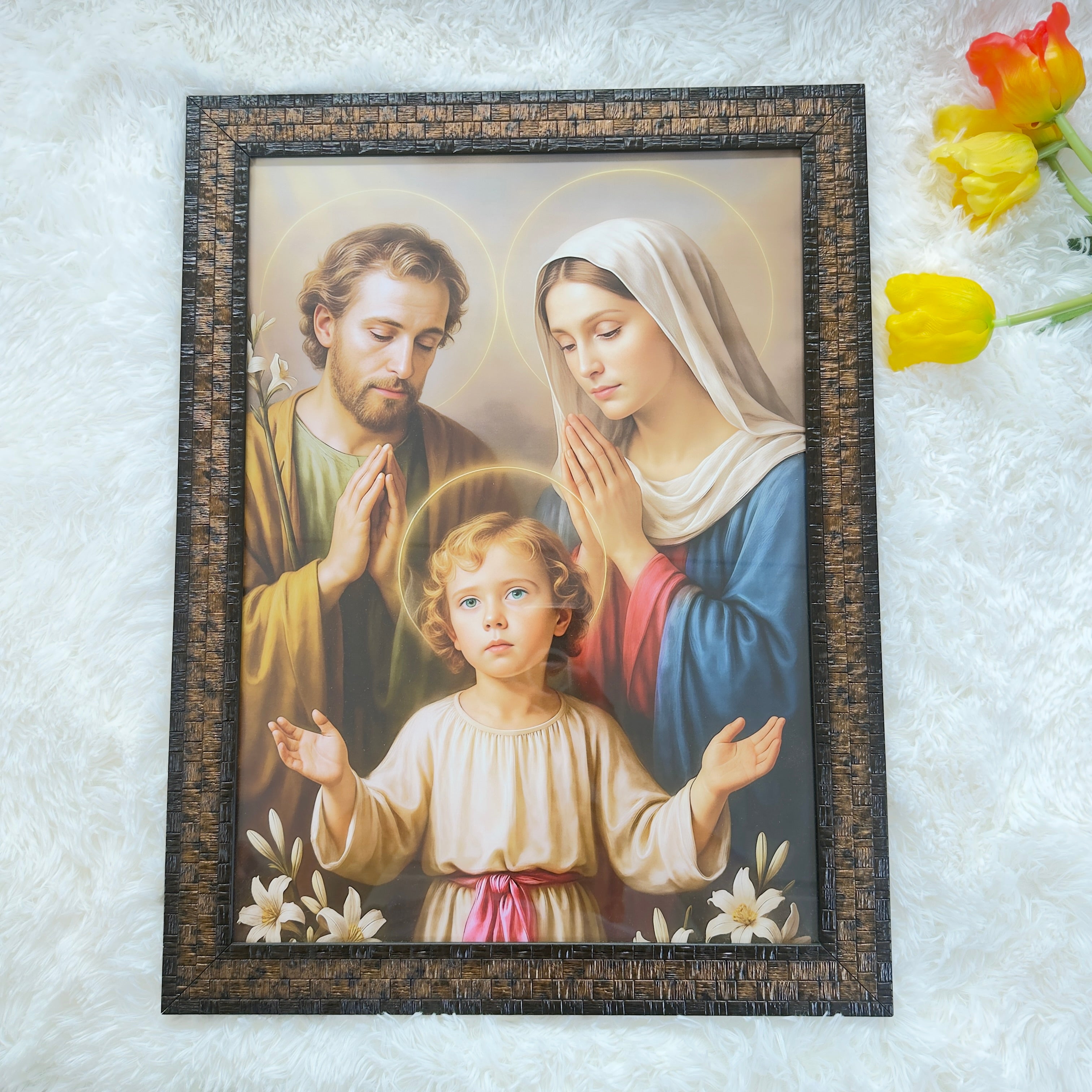 Holy family frame