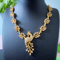 Peacock Design AD Stone Traditional Jewellery Necklace