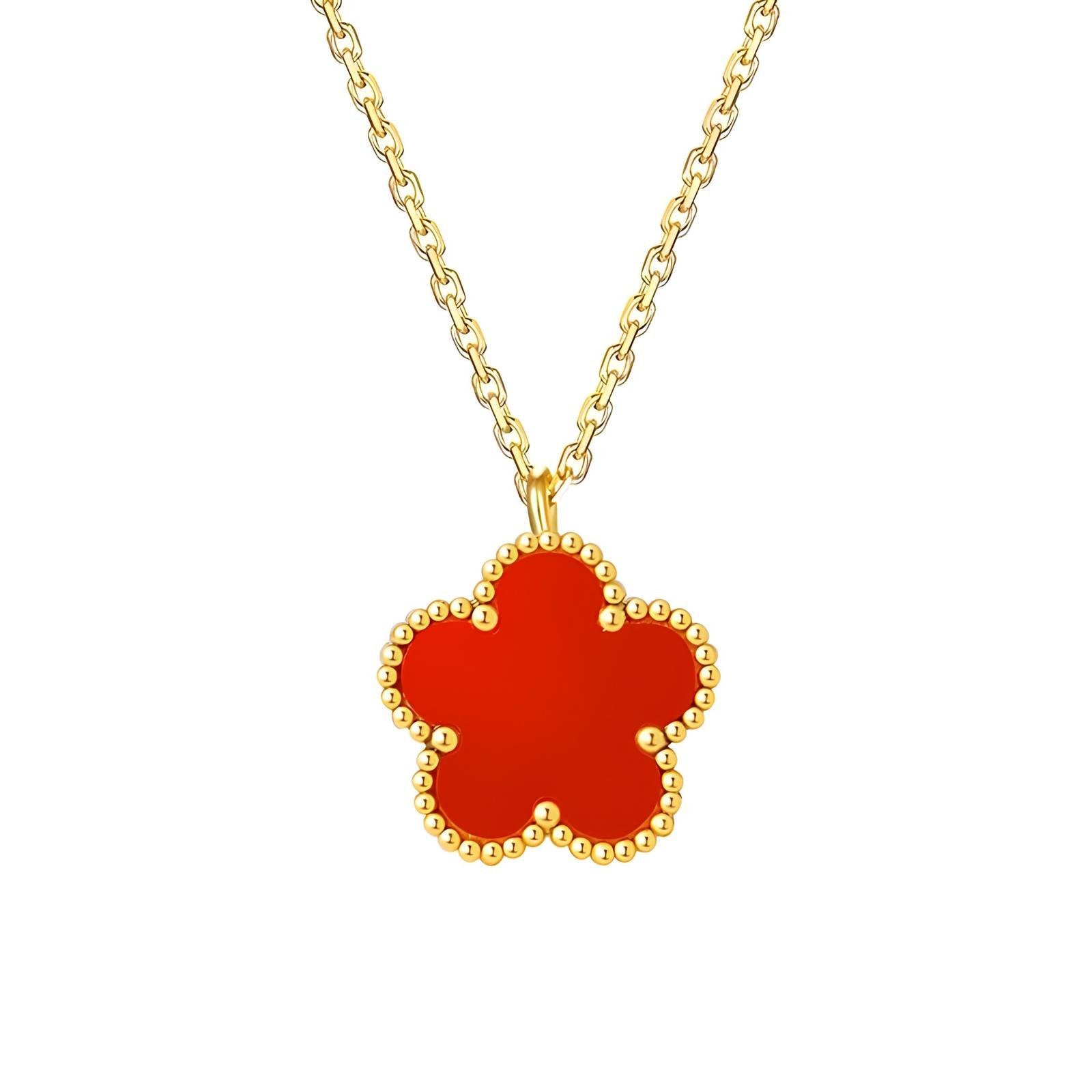 18K Gold Plated Minimalist Pendant Necklace – Stainless Steel