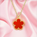 18K Gold Plated Minimalist Pendant Necklace – Stainless Steel
