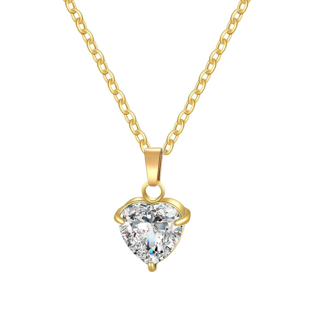 The Eternal Sparkle Heart Necklace