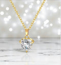 The Eternal Sparkle Heart Necklace