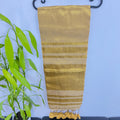 Elegant Golden Tissue Saree