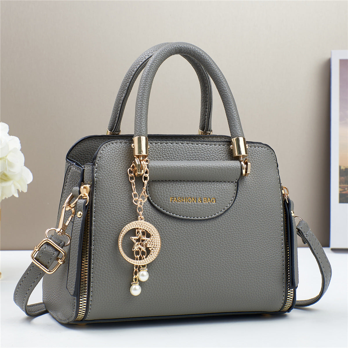 Fashionable Versatile Casual Western-style Minimalist Trendy High-end Large-capacity Light-luxury And Niche