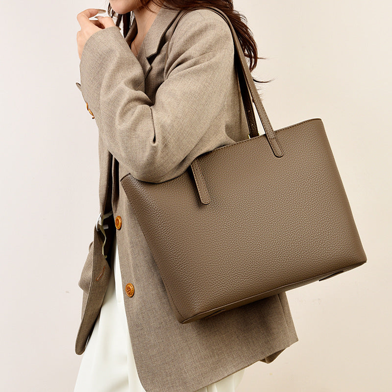 Casual And Versatile Commuter Large Capacity Shoulder Bag