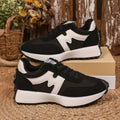 Womens Chunky-Soled Student Sneakers