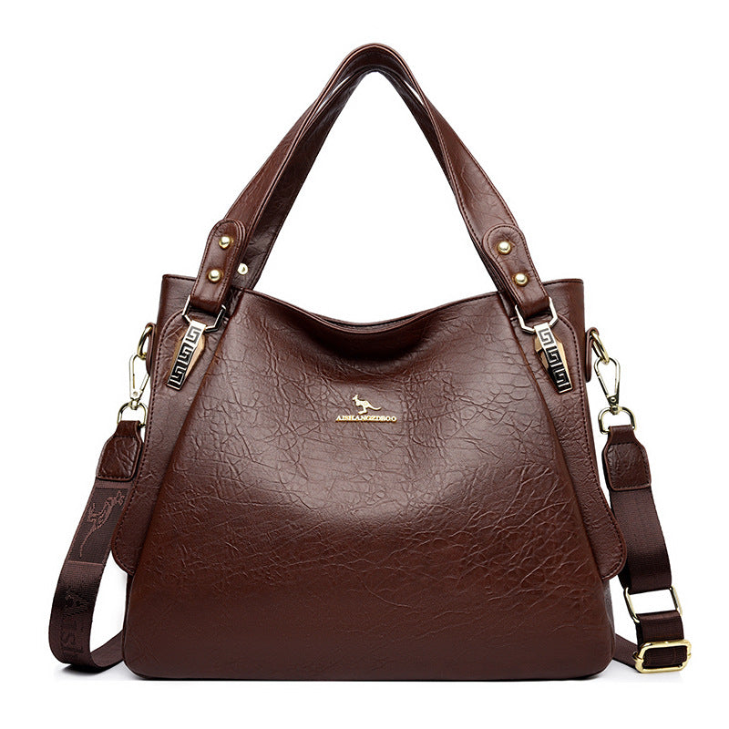 High-Capacity Niche-Design Tote Bag Elegant Shoulder Bag For Midlife Moms