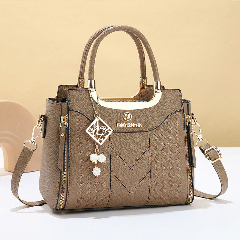 AutumnWinter Embroidered Thread Womens Bag Simple