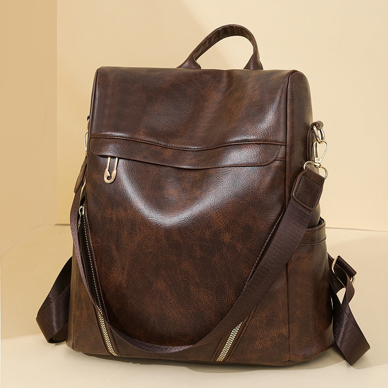 Womens Casual Soft PU Leather Shoulder Bag