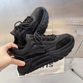 Spring New Breathable All-matching Platform Running Shoes Women